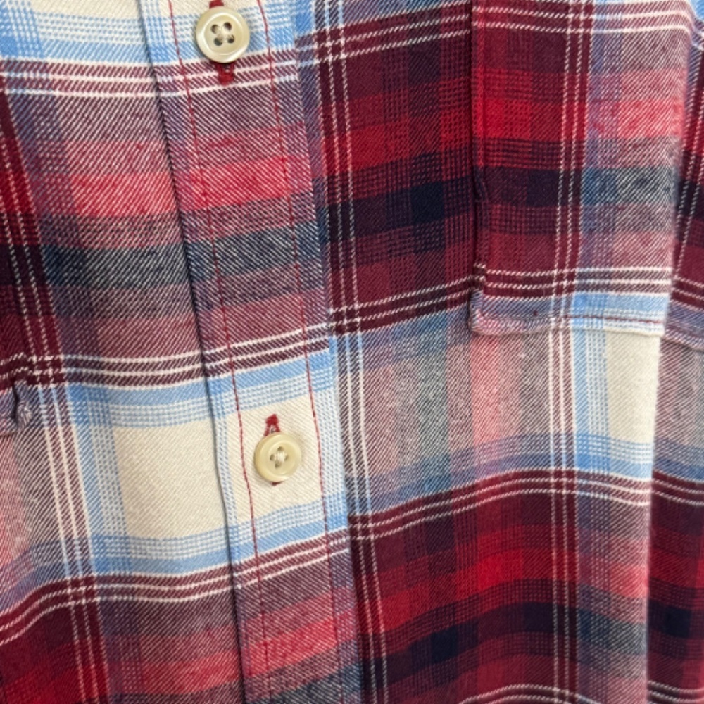 Deadpool Upcycled Gap/Pendleton Plaid Shacket - image 5